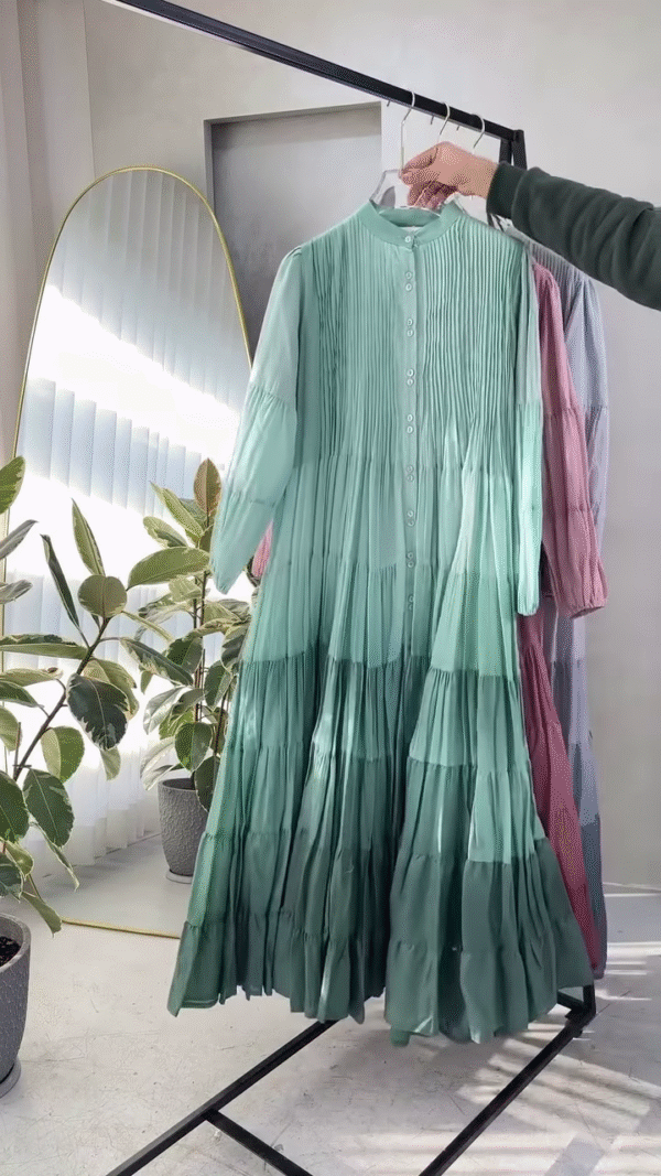 Flow Into Color: The Ultimate Pleated Maxi Dress Collection for Effortless Elegance 🌈 - Image 4