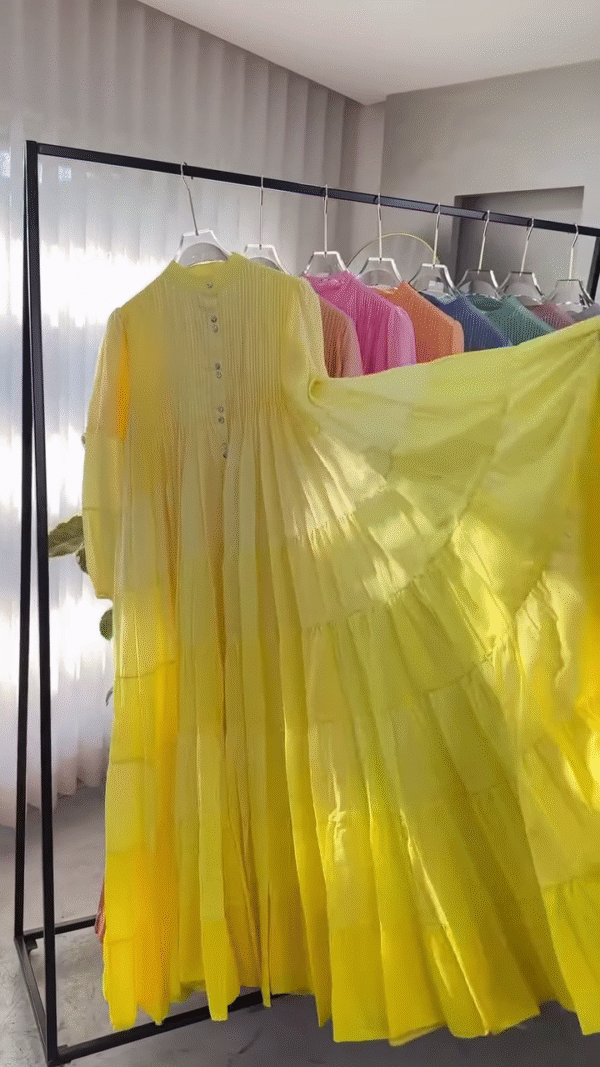 Flow Into Color: The Ultimate Pleated Maxi Dress Collection for Effortless Elegance 🌈 - Image 10