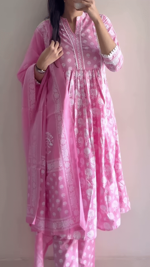 Breezy & Beautiful: Summer Kurta Sets in Vibrant Prints and Shades ☀️👗 - Image 5