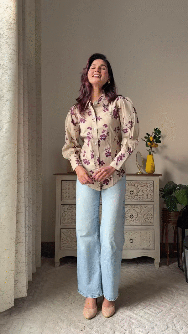 Bold & Colorful Pinterest-Inspired Printed Shirt Collection – Oversized Aesthetic Button-Downs in Multi-Color Styles with Unique Art Prints - Image 4