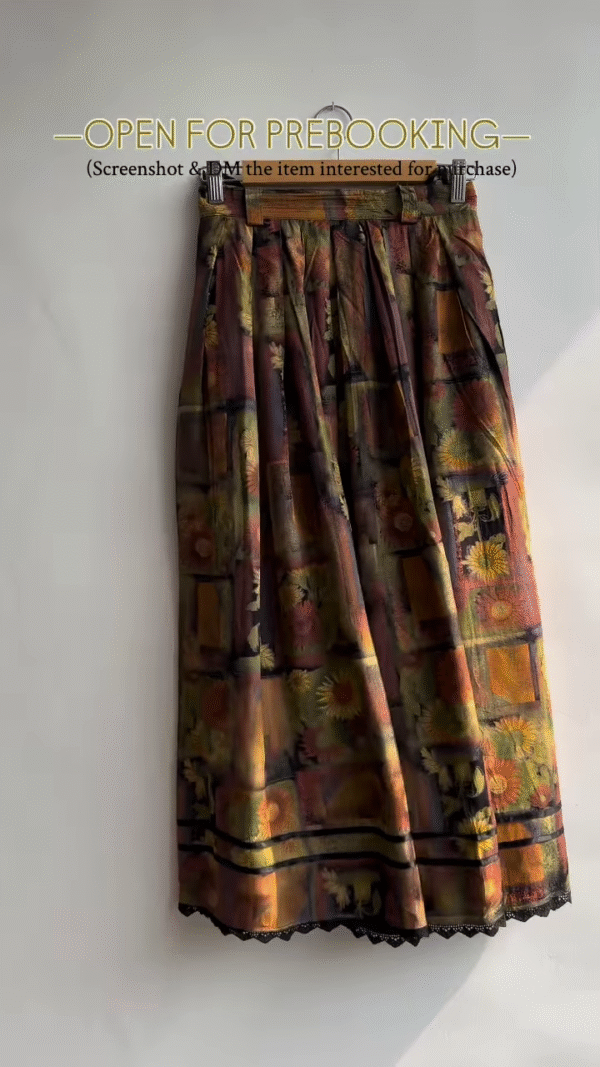"Vibrant Multi-Color Skirt Collection – Now Prebooking" - Image 5